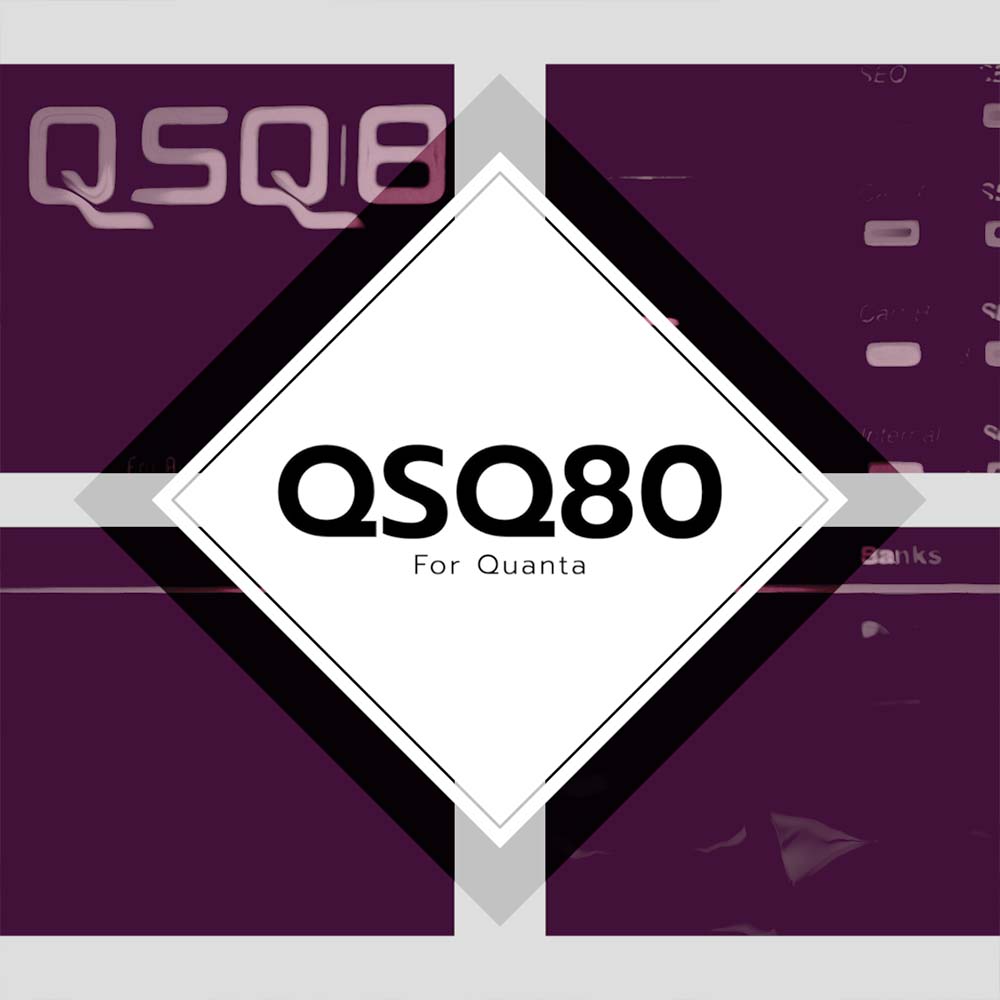 808 Electroware - QSQ-80 Presets Software GUI Artwork