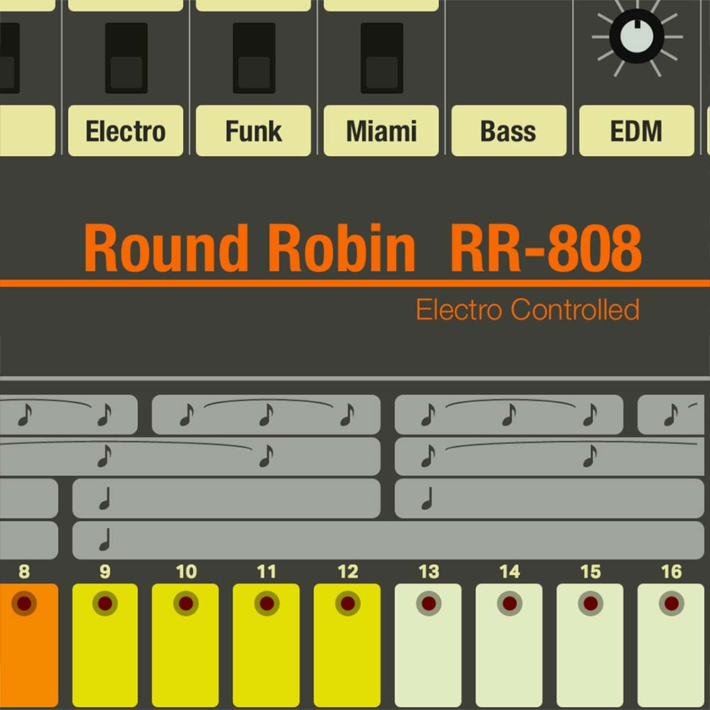 808 Electroware - RR-808 Presets Software GUI Artwork