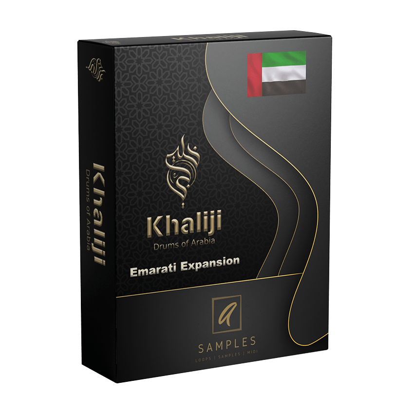 A Samples - Khaliji - Emarati Expansion Kontakt Instruments Software GUI Artwork