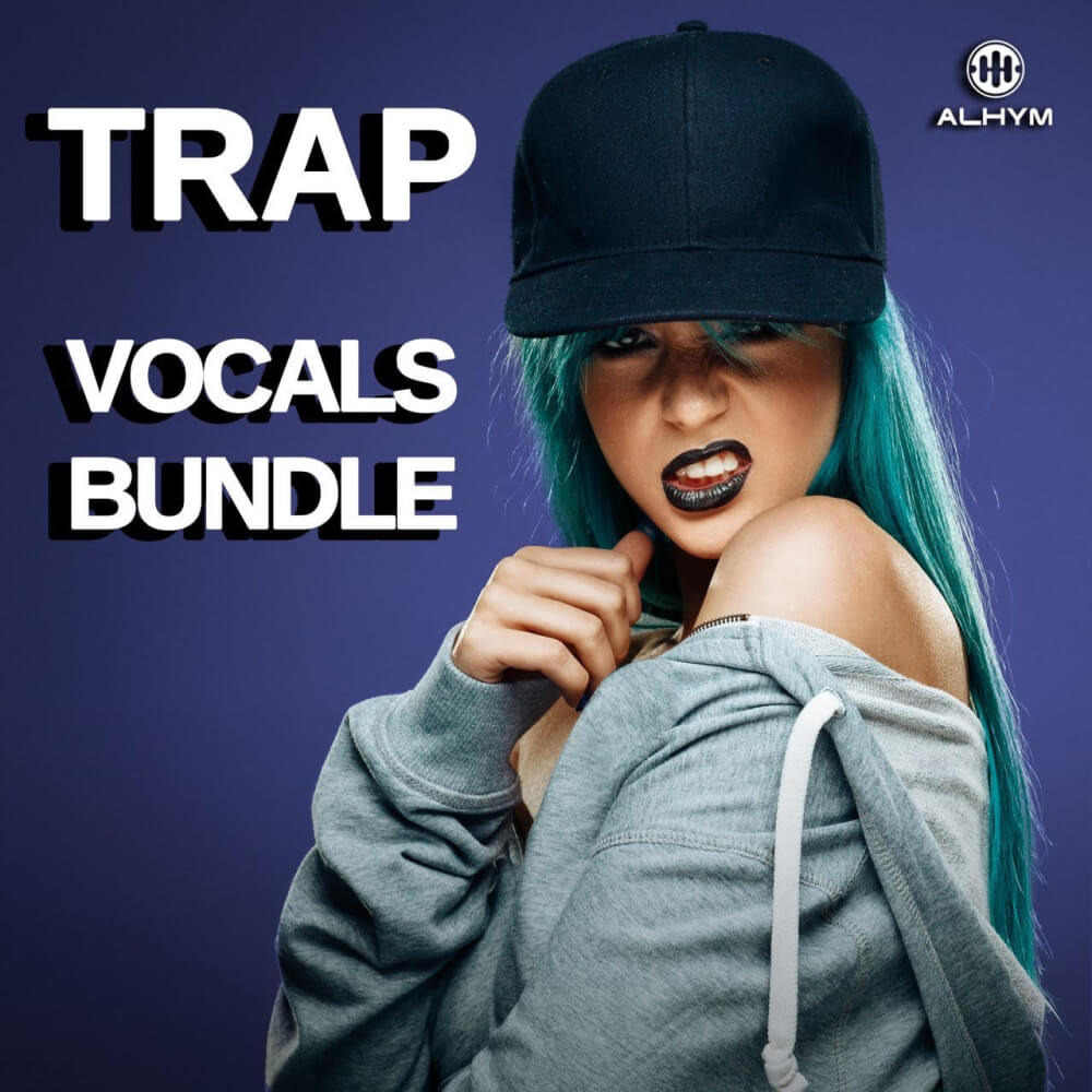 ALHYM Records - Trap Vocals Bundle by Brightness Sample Packs Software GUI Artwork