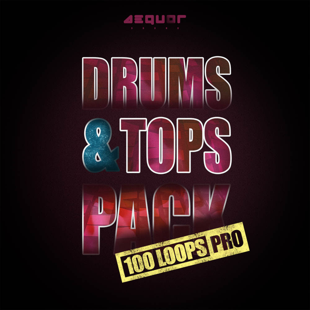 Aequor Sound - Drums & Tops Pack Sample Packs Software GUI Artwork