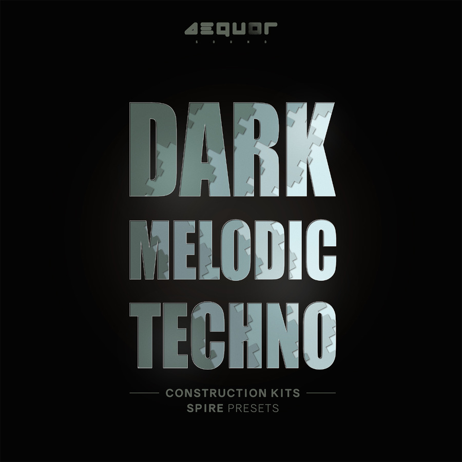 Aequor Sound - Dark Melodic Techno Sample Packs Software GUI Artwork