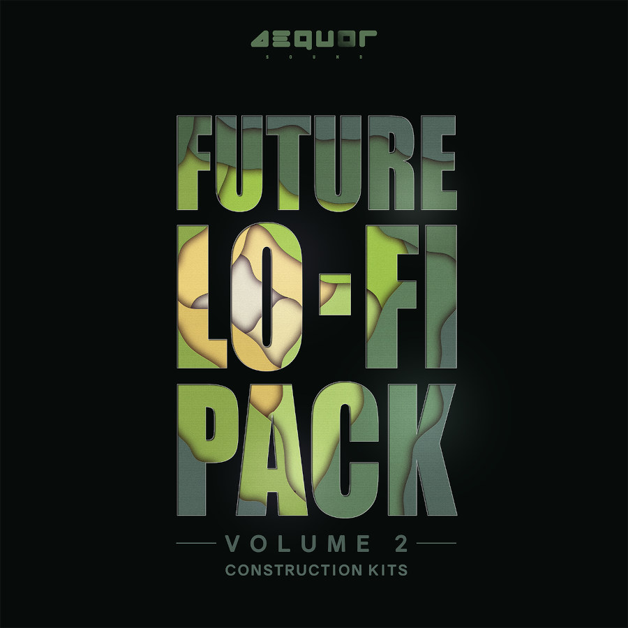 Aequor Sound - Future Lo-Fi 2 Sample Packs Software GUI Artwork