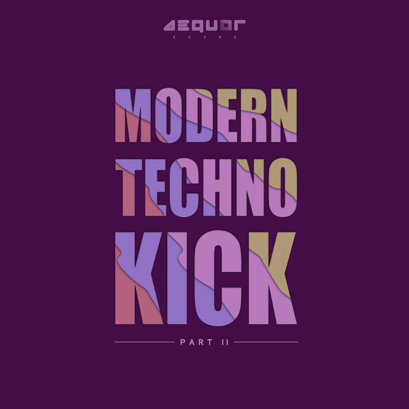 Aequor Sound - Modern Techno Kick (Part 2) Sample Packs Software GUI Artwork