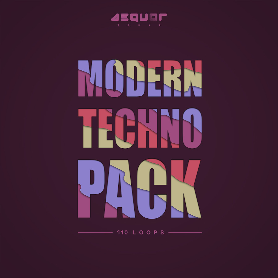 Aequor Sound - Modern Techno Pack Sample Packs Software GUI Artwork