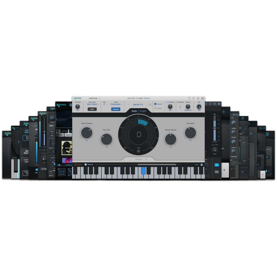 AutoTune - AutoTune Unlimited [Annual Subscription] Plugins & FX Software GUI Artwork