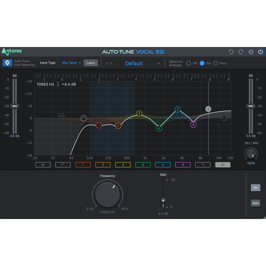 AutoTune - AutoTune Vocal EQ Plugins & FX Software GUI Artwork