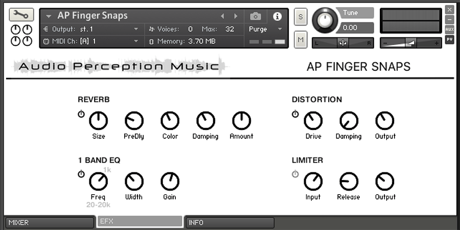 Audio Perception Music - AP Finger Snaps Screenshot 2