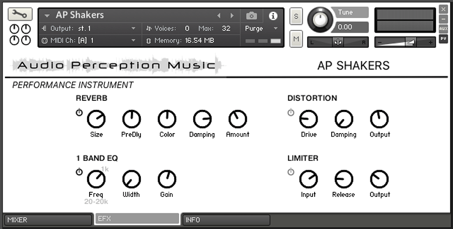 Audio Perception Music - AP Shakers Screenshot 2