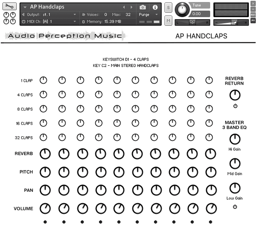 Audio Perception Music - AP Handclaps Screenshot 2