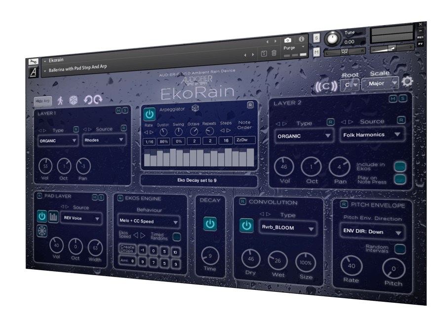 Audiofier - EkoRain Screenshot 2