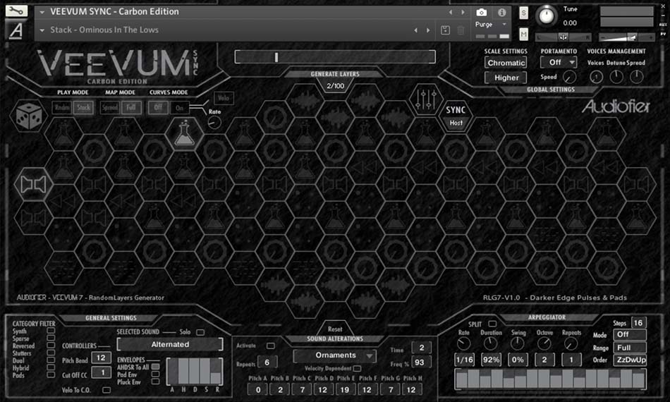 Audiofier - Veevum Sync - Carbon Edition Screenshot 3