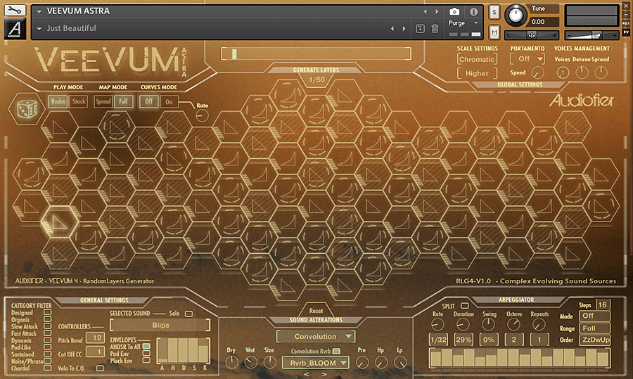 Audiofier - Veevum 4 - Astra Screenshot 2