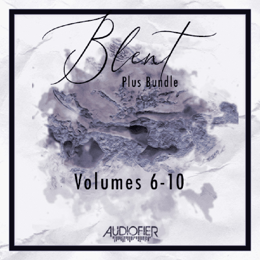 Audiofier - Blent Series 6-10 Kontakt Instruments Software GUI Artwork