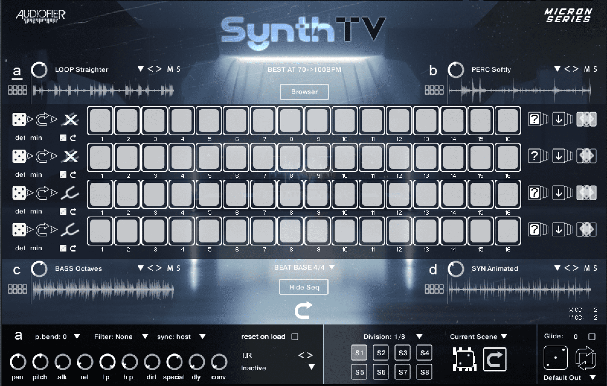 Audiofier - Micron - SynthTV Screenshot 2