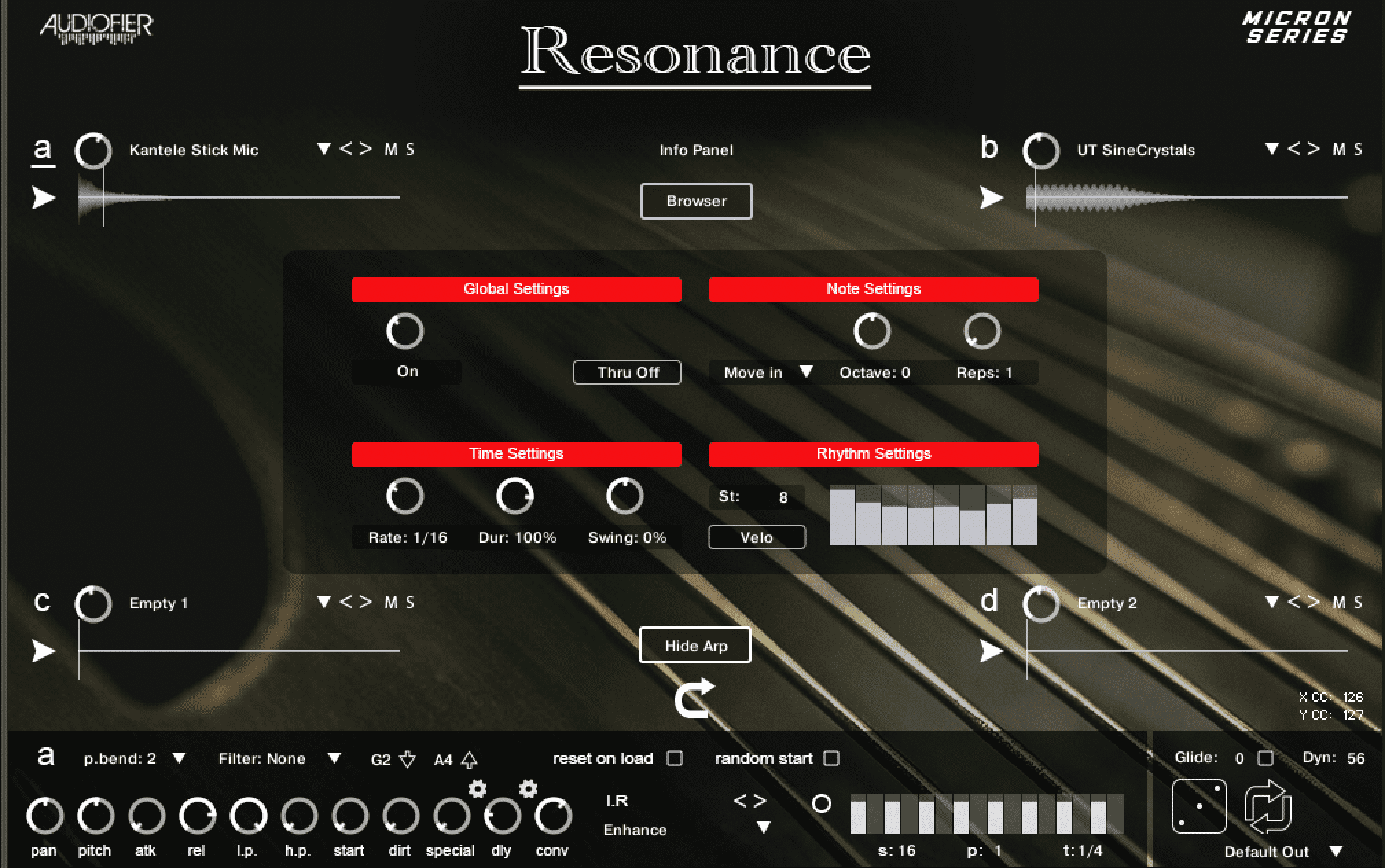 Audiofier - Micron - Resonance Screenshot 2