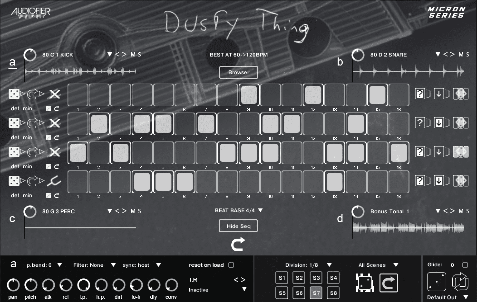 Audiofier - Micron – Dusty Thing Screenshot 2