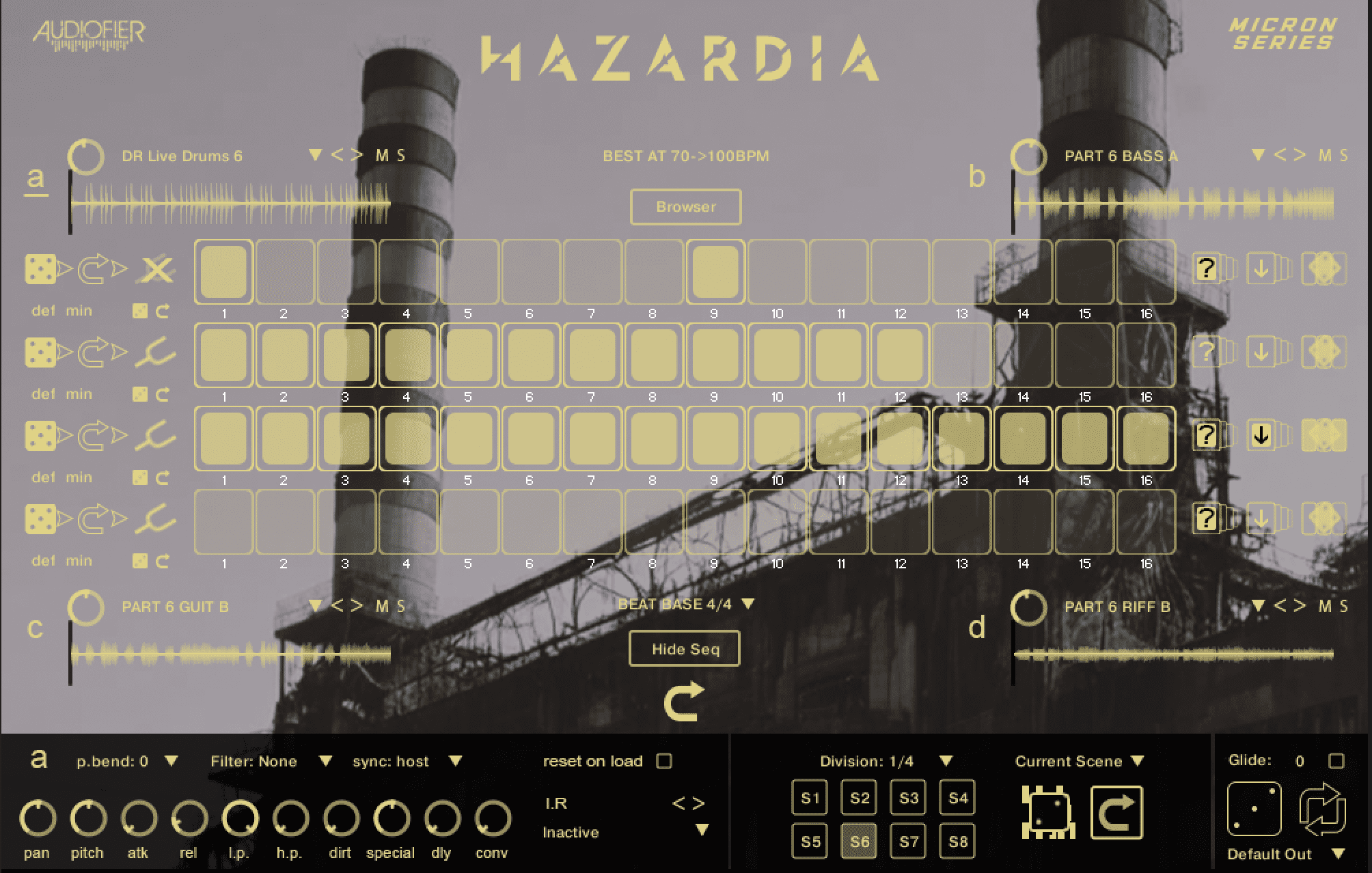 Audiofier - Micron – Hazardia Screenshot 3