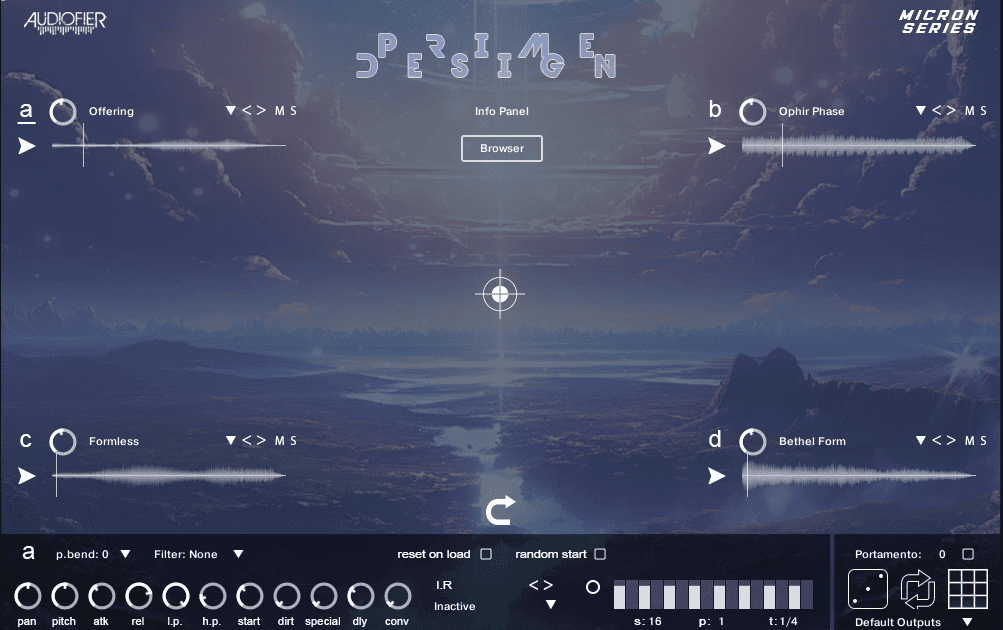 Audiofier - Micron – Prime Design Kontakt Instruments Software GUI Artwork
