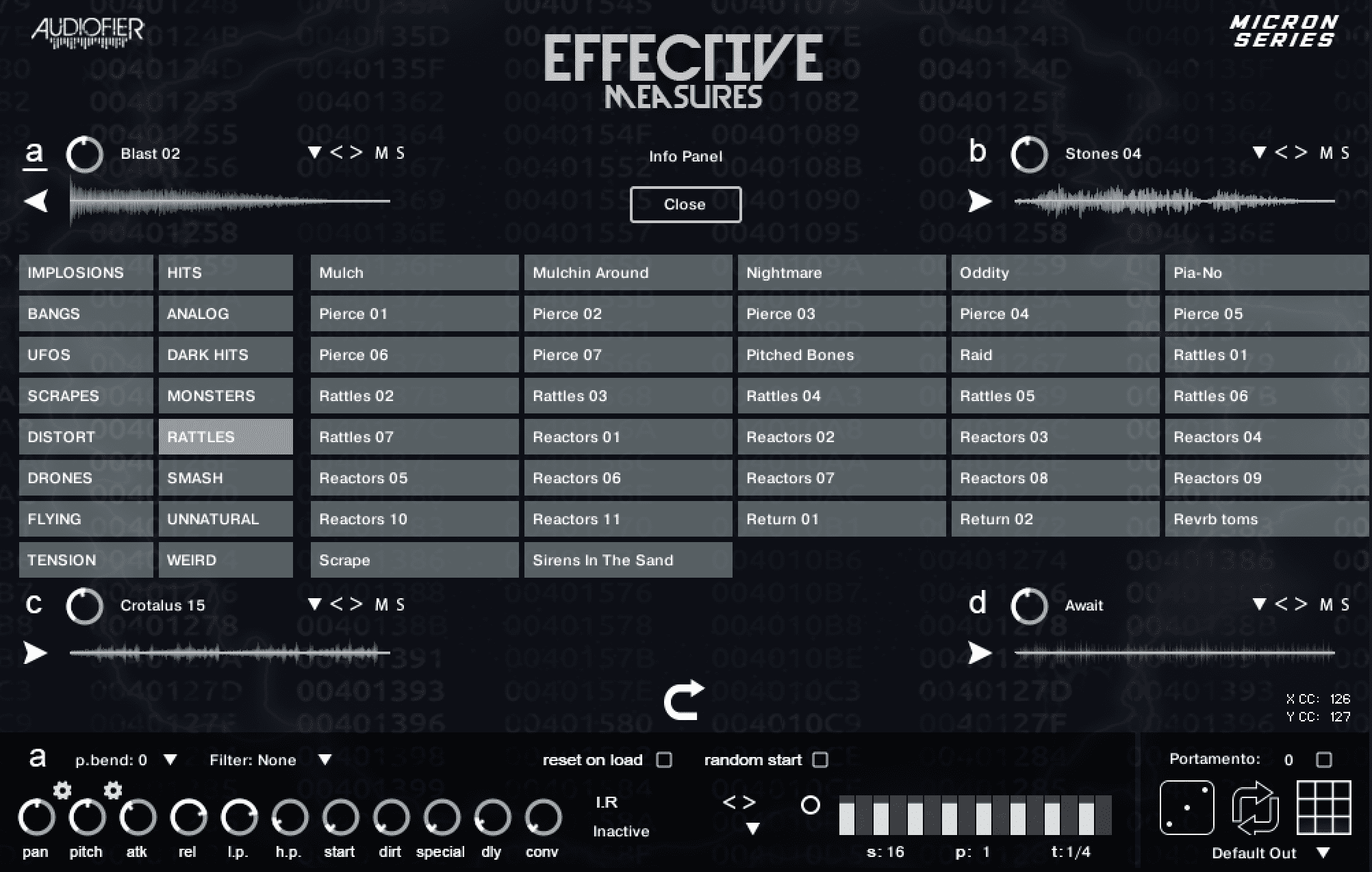 Audiofier - Micron - Effective Measures Screenshot 3