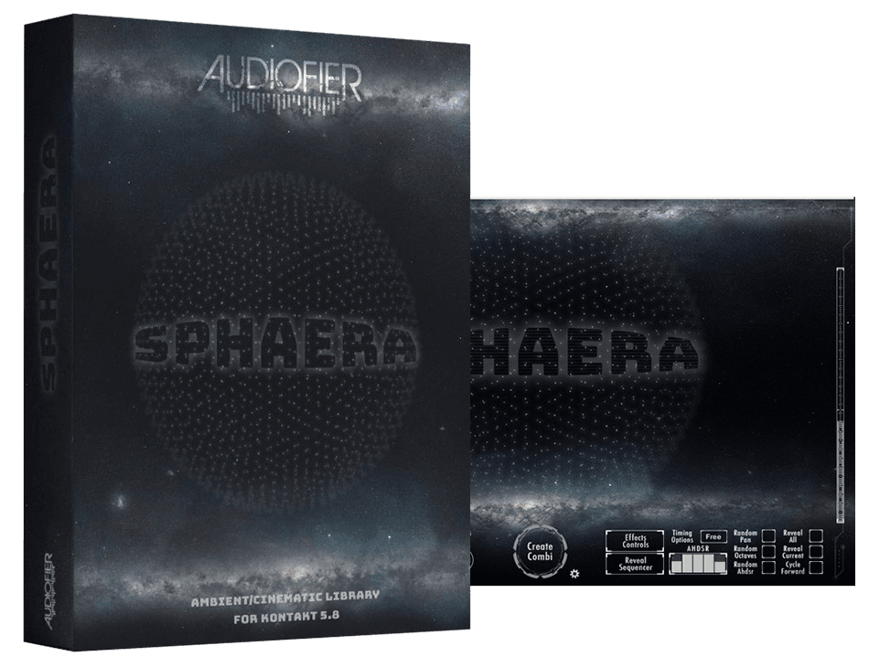 Audiofier - Sphaera Kontakt Instruments Software GUI Artwork