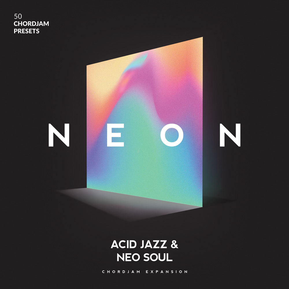 Audiomodern - Neon - Chordjam Expansion Presets Software GUI Artwork