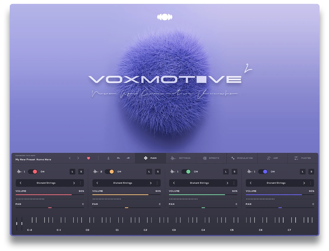 Audiomodern - Voxmotive 2: Soundbox Plugins & FX Software GUI Artwork