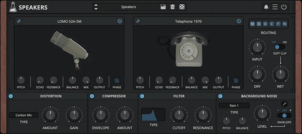 AudioThing - Speakers Plugins & FX Software GUI Artwork