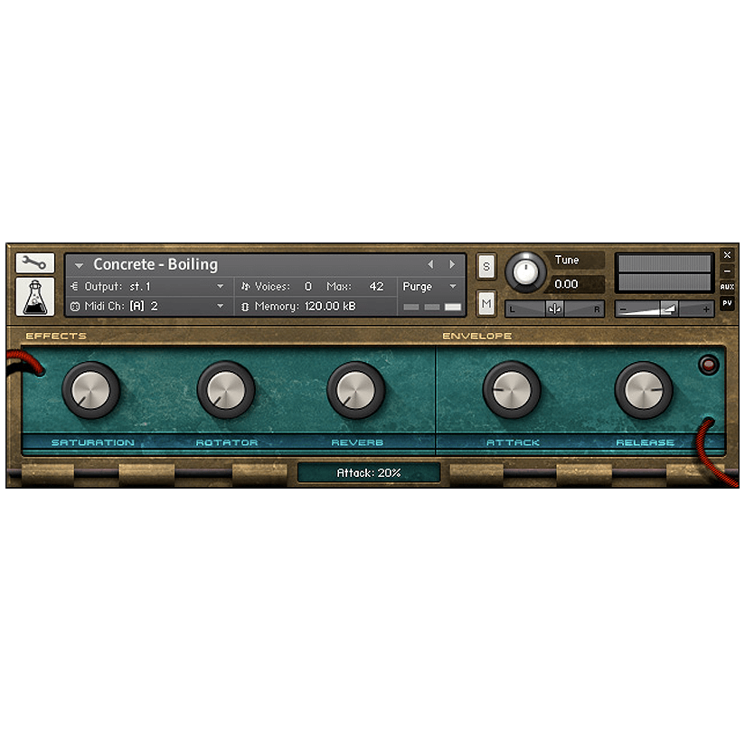 AudioThing - Soundscapes Vol 1 Kontakt Instruments Software GUI Artwork