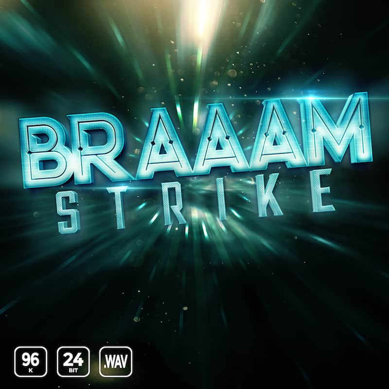 Epic Stock Media - BRAAAM Strike Sample Packs Software GUI Artwork
