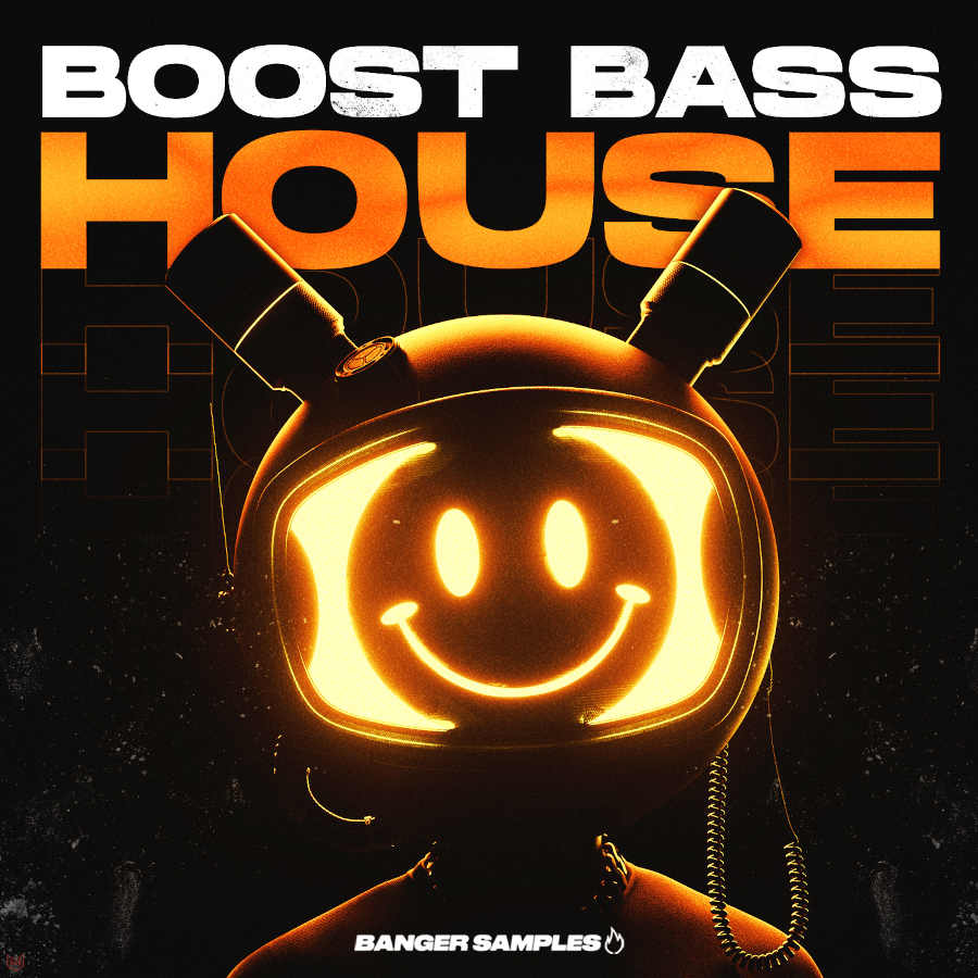 Banger Samples - Boost Bass House Presets Software GUI Artwork