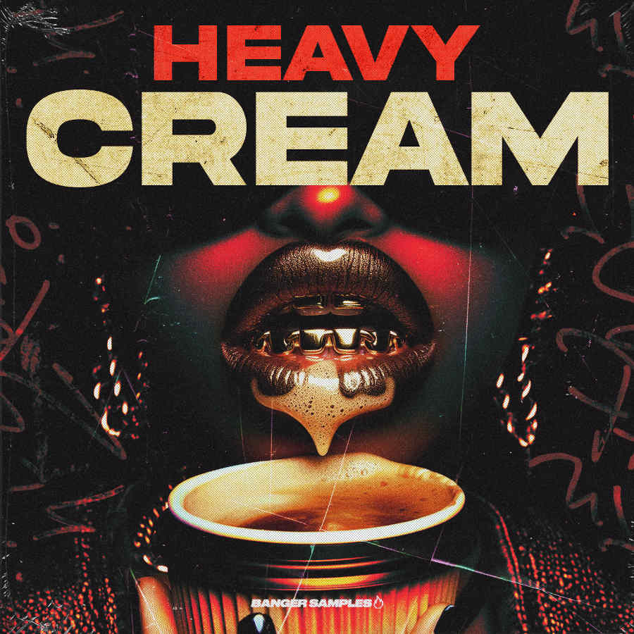 Banger Samples - Heavy Cream Sample Packs Software GUI Artwork