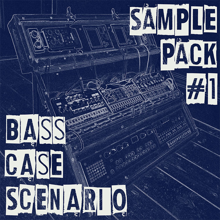 Bass Case Scenario - Bass Case Pack 1 Sample Packs Software GUI Artwork