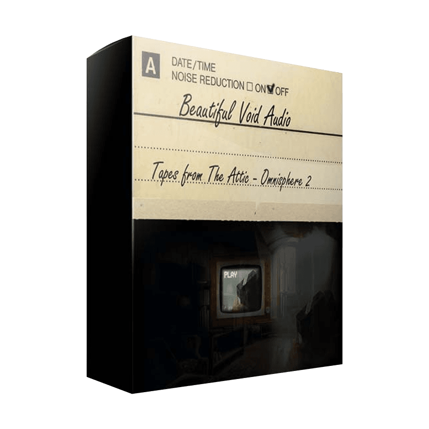 Beautiful Void Audio - Tapes From The Attic Presets Software GUI Artwork