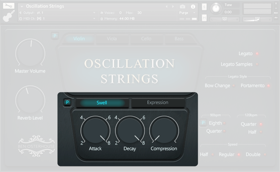 Osterhouse Sounds - Oscillation Strings Screenshot 4