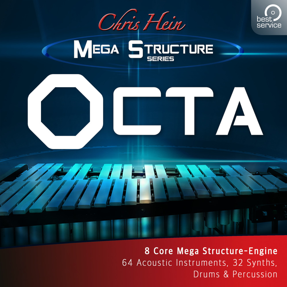 Best Service - Chris Hein - OCTA Kontakt Instruments Software GUI Artwork