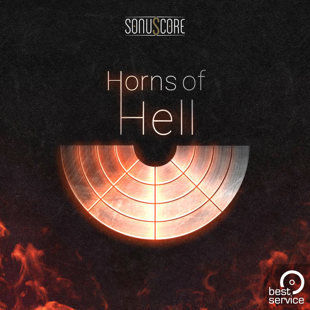 Best Service - TO - Horns of Hell Kontakt Instruments Software GUI Artwork