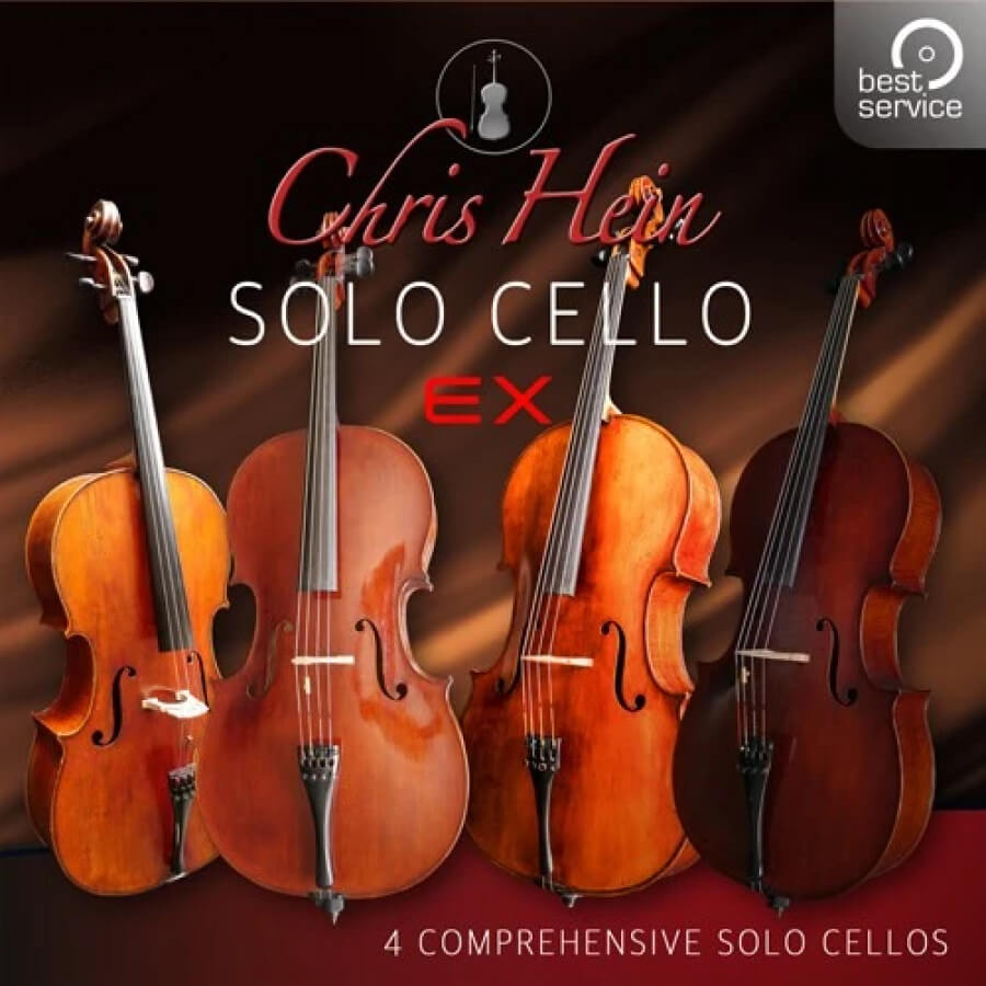 Best Service - Chris Hein Solo Cello EXtended Kontakt Instruments Software GUI Artwork