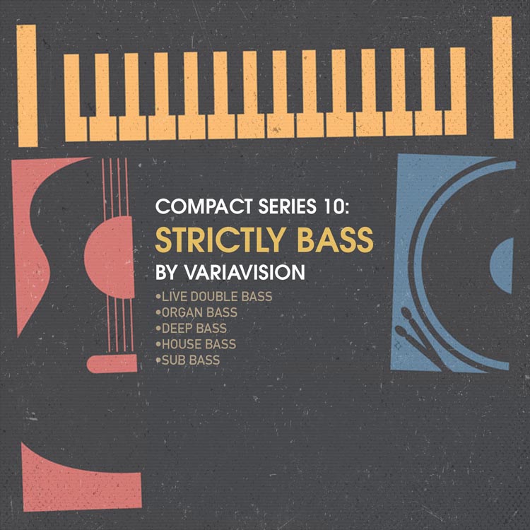 Bingoshakerz - Compact Series 10: Strictly Bass Sample Packs Software GUI Artwork