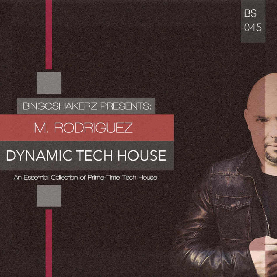 Bingoshakerz - M. Rodriguez: Dynamic Tech House Sample Packs Software GUI Artwork