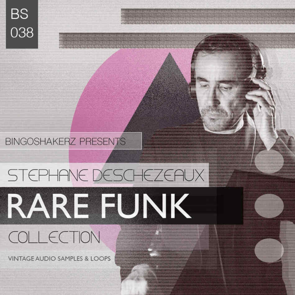 Bingoshakerz - Stephane Deschezeaux: Rare Funk Collection Sample Packs Software GUI Artwork
