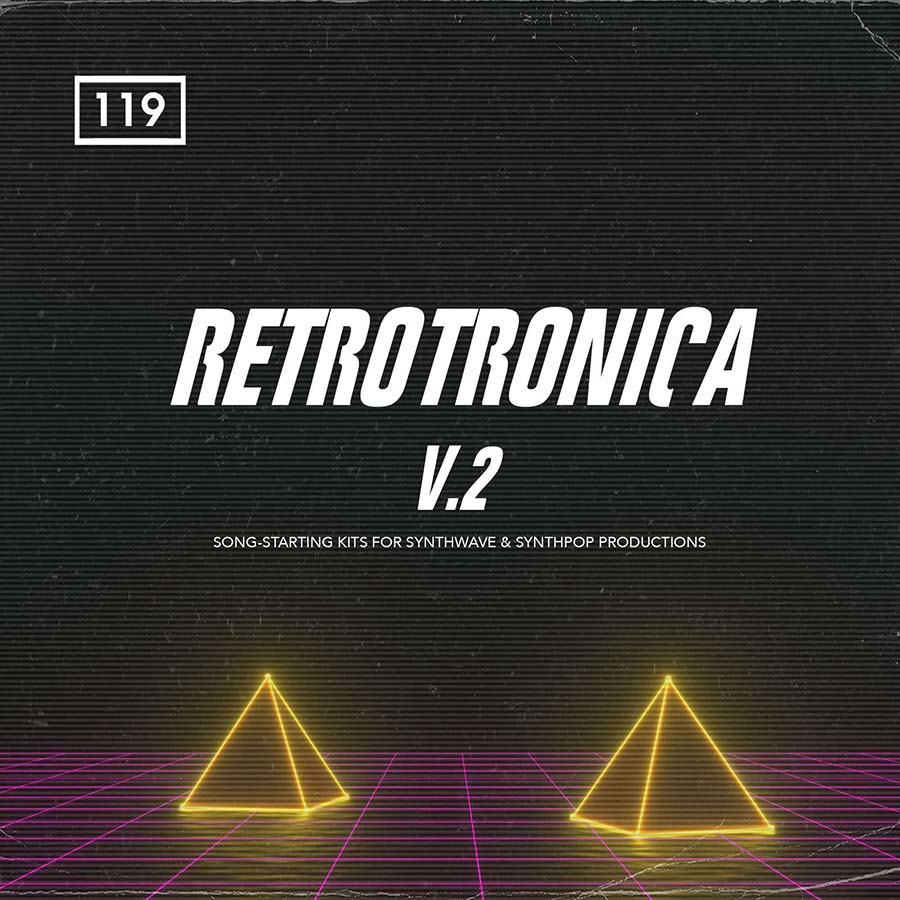 Bingoshakerz - Retrotronica V. 2 Sample Packs Software GUI Artwork