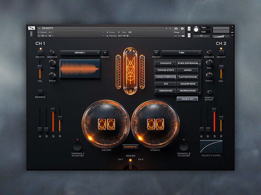 A groundbreaking experimental virtual instrument