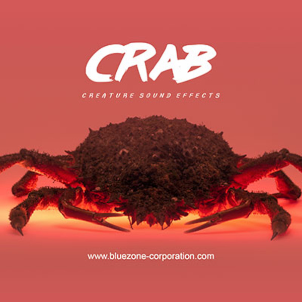 Bluezone Corporation - Crab - Creature Sound Effects Sample Packs Software GUI Artwork