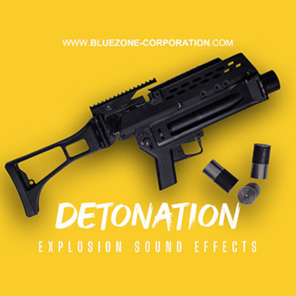 Bluezone Corporation - Detonation Sample Packs Software GUI Artwork
