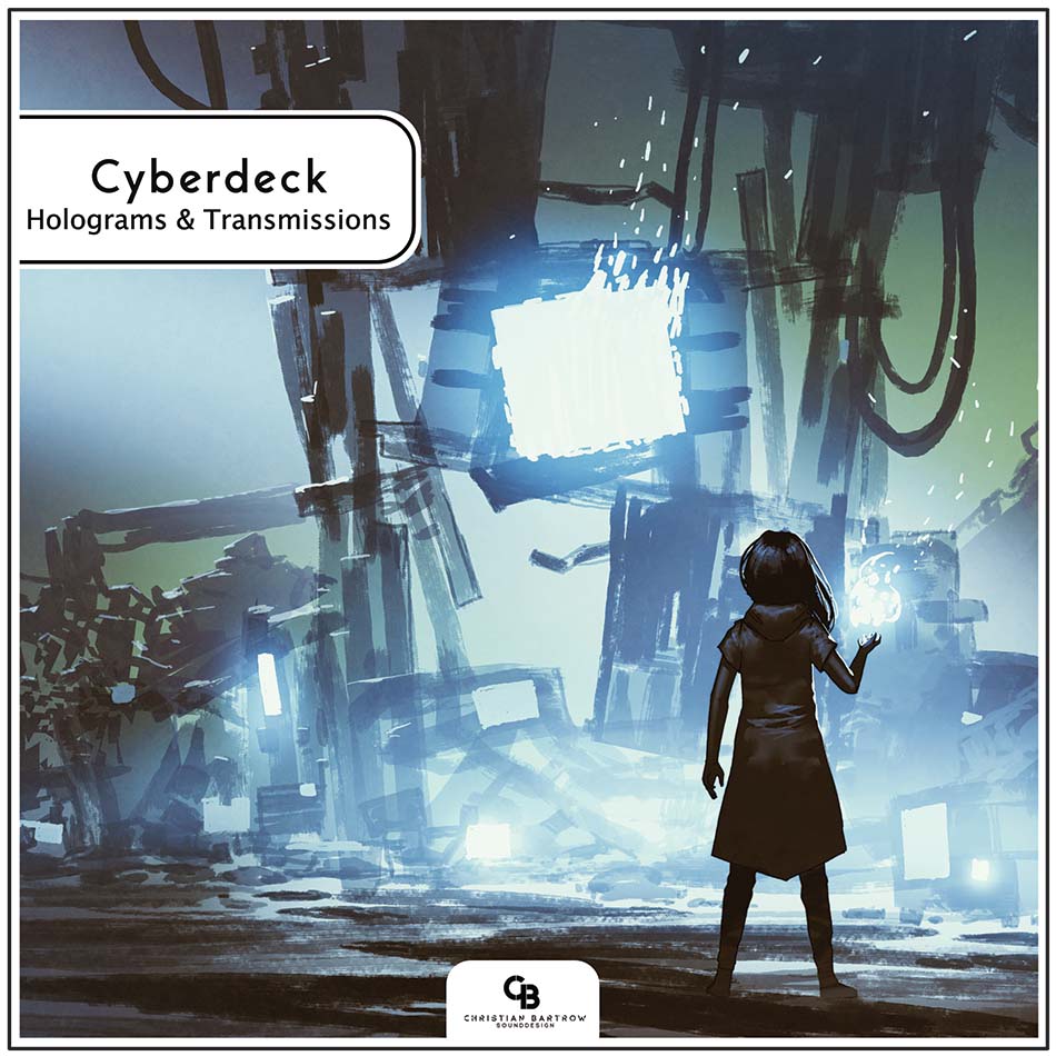 Christian Bartrow Sound Design - Cyberdeck Sample Packs Software GUI Artwork