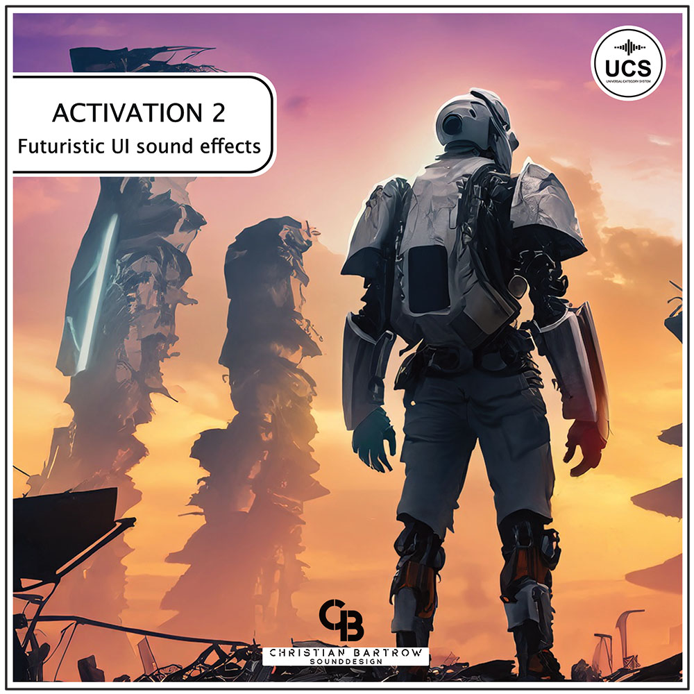 Christian Bartrow Sound Design - Activation 2 Sample Packs Software GUI Artwork