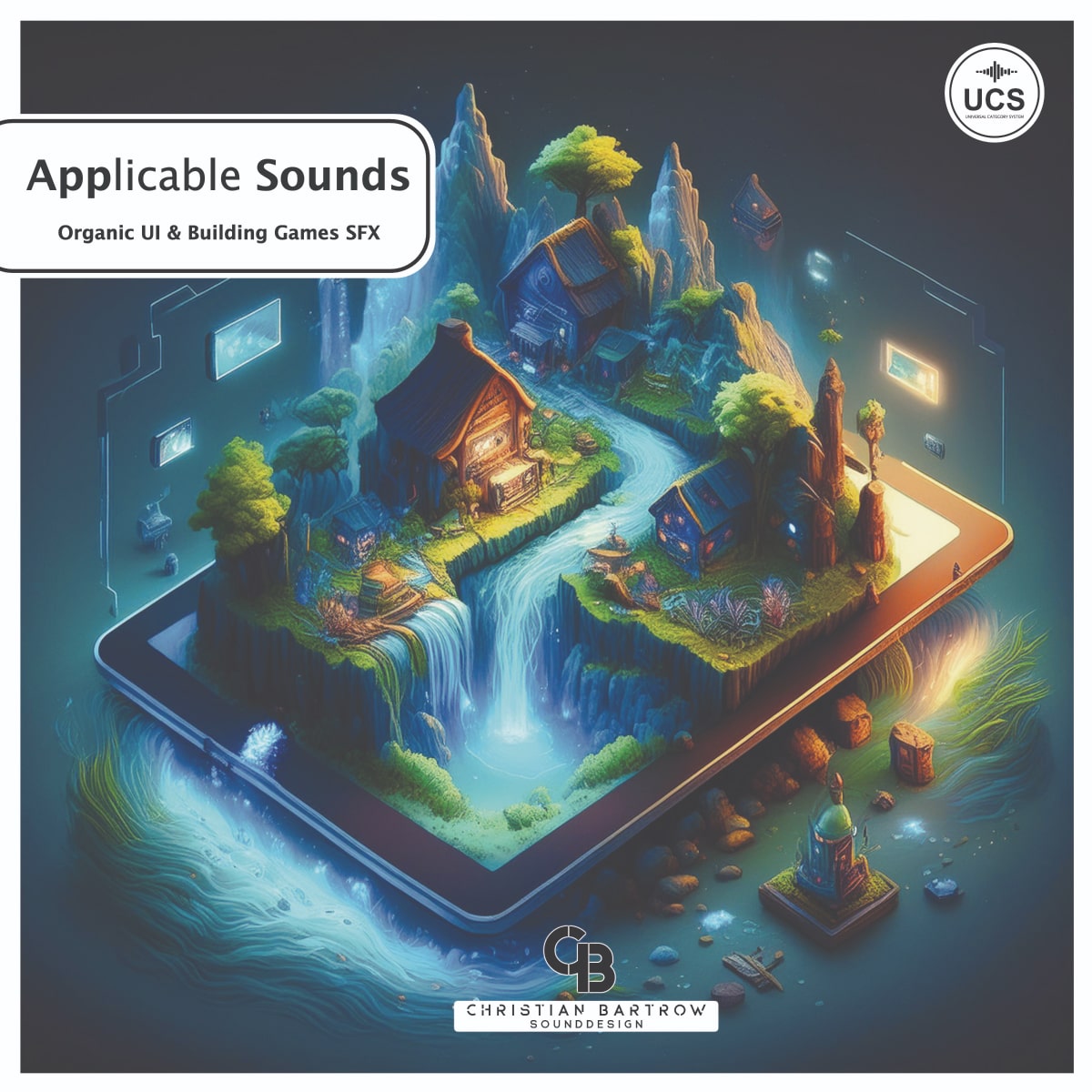 Christian Bartrow Sound Design - Applicable Sounds Sample Packs Software GUI Artwork