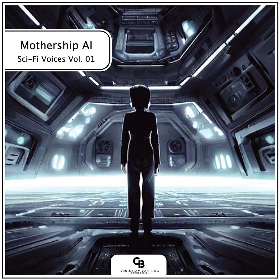 Christian Bartrow Sound Design - Sci-Fi Voices Volume 01 Mothership Sample Packs Software GUI Artwork