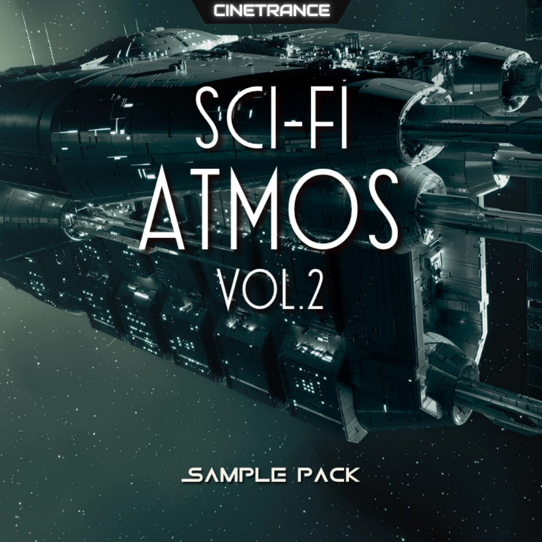 CineTrance - Sci-Fi Atmos Vol.2 Sample Packs Software GUI Artwork